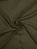 Pashmina De Lana Con Flecos caqui