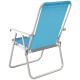 Silla Alta Conforto Sannet Aluminio AZUL CLARO
