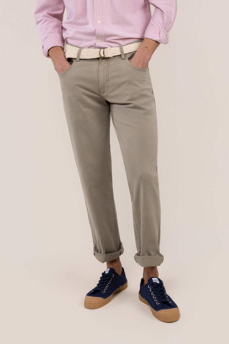 Pantalón 5 Bolsillos Verde