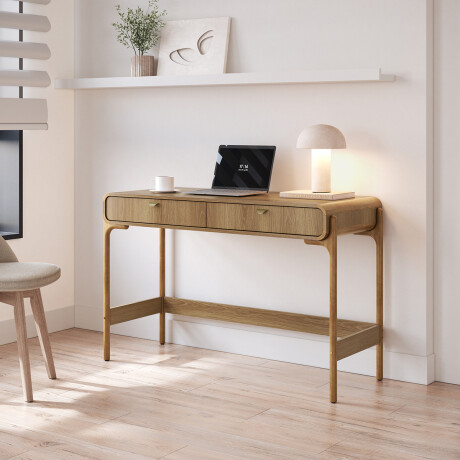 Escritorio Select - 2 cajones Natural