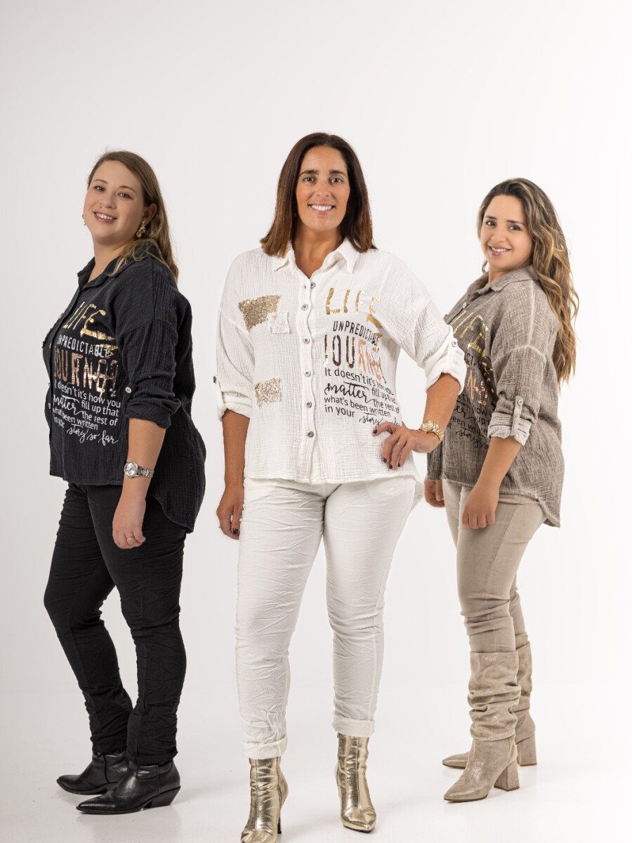 Camisa Mussolina Blanca