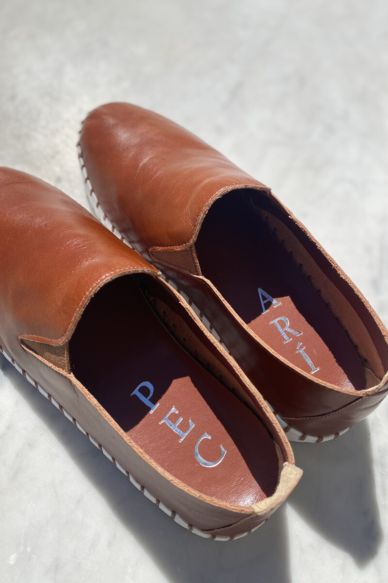 Slipper Cognac