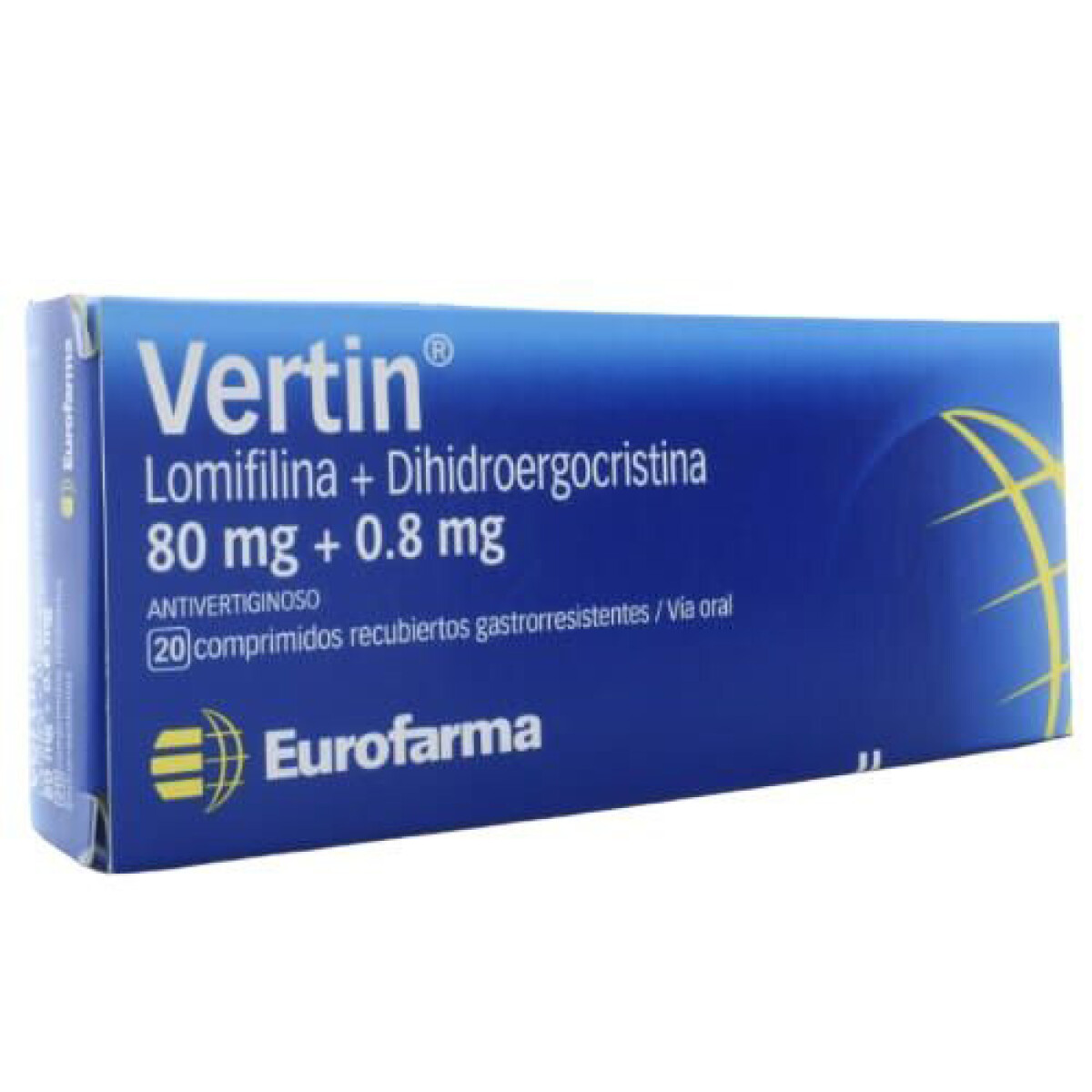 Vertin 20 Comprimidos 
