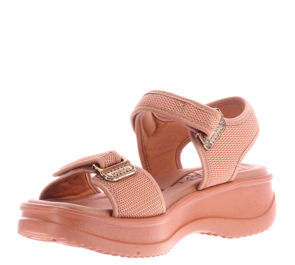 Sandalia Casual Vera Solft c/Velcro Nude