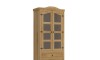 Cristalero 2 Puertas 2 Cajones Madera Maciza Linea Mexicana Natural