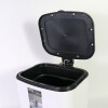 BASURERO INOX BLANCO C/PEDAL 10LTS Unica
