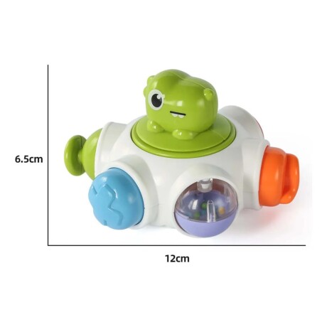 Juguete Sensorial Huanger HE8031 de Leon y Cocodrilo MULTICOLOR