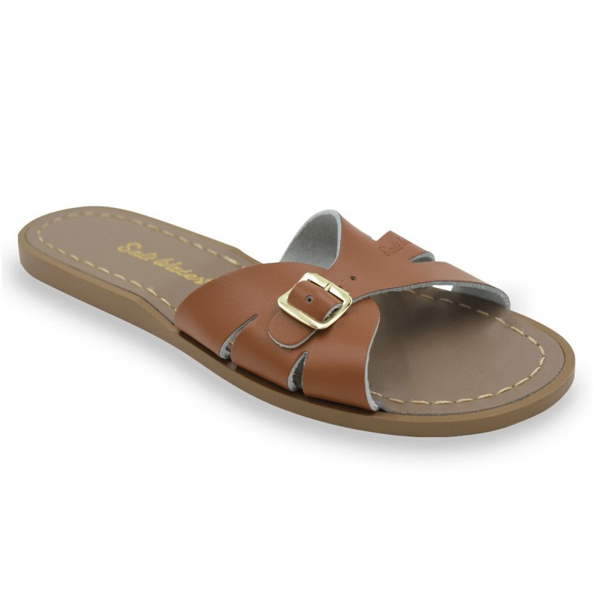 Sandalias Salt Waters Slides - Marrón 