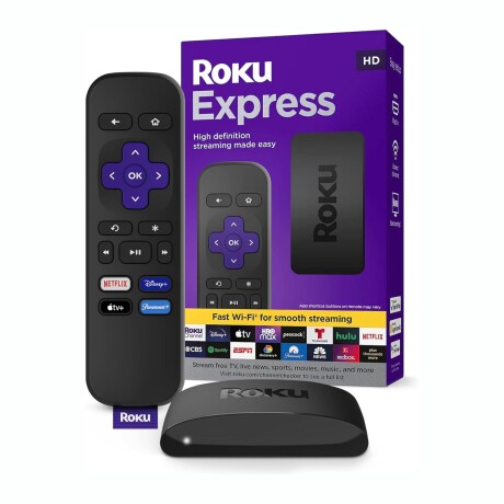 OUTLET - HDMI Streaming ROKU Express 3960R Con Control Remoto Estándar OUTLET - HDMI Streaming ROKU Express 3960R Con Control Remoto Estándar
