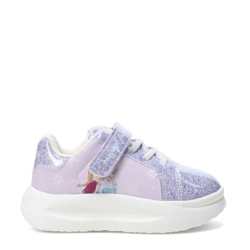 Championes de Niños Disney Frozen C/Velcro Lila