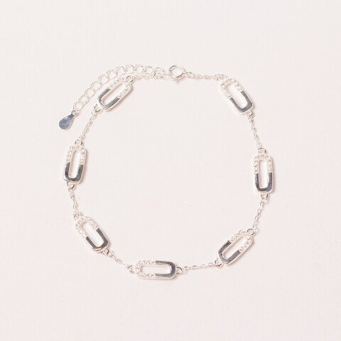PULSERA MOSTO PLATEADA PULSERA MOSTO PLATEADA