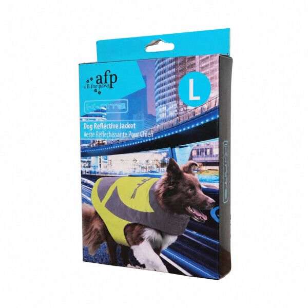 JACKET K-NITE DOG REFLECTIVE - LG JACKET K-NITE DOG REFLECTIVE - LG