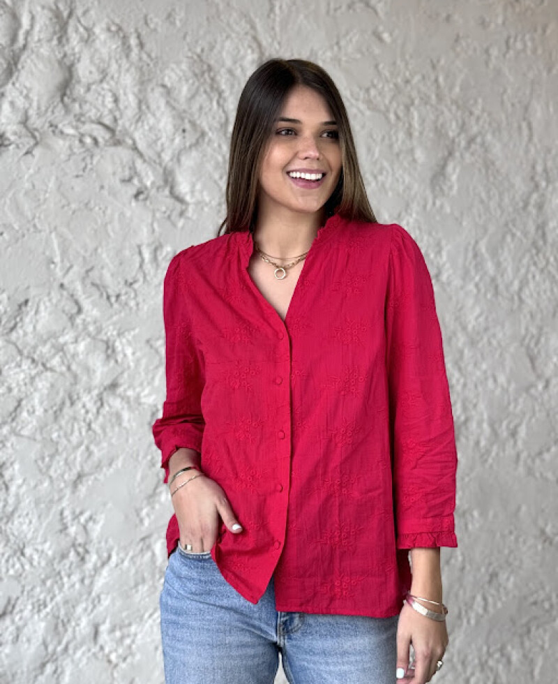 Camisa Antonia roja