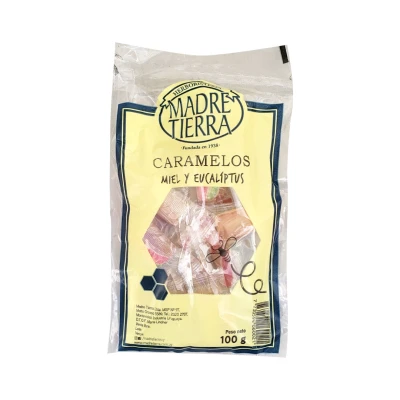 Caramelos De Miel Y Eucaliptus Madre Tierra 100g Caramelos Miel Y Eucalip M.tie
