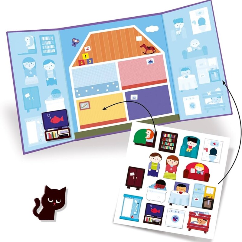 Set de stickers reposicionables House