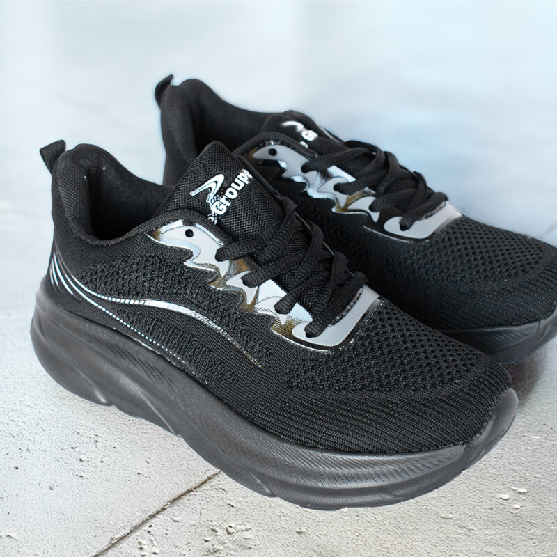 Calzado deportivo Dama LeGroupe ALL BLACK