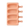MOLDE SILICONA ROSA P/HELADO 25X14CM Unica