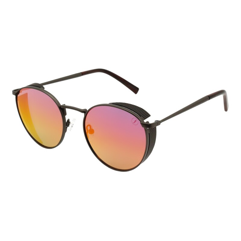 Lentes de Sol Chilli Beans Leiria Plateado- Rojo espejado