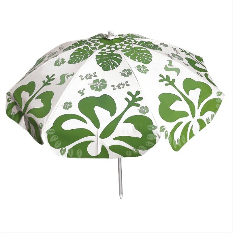 Sombrilla PVC de Aluminio Verde estampado