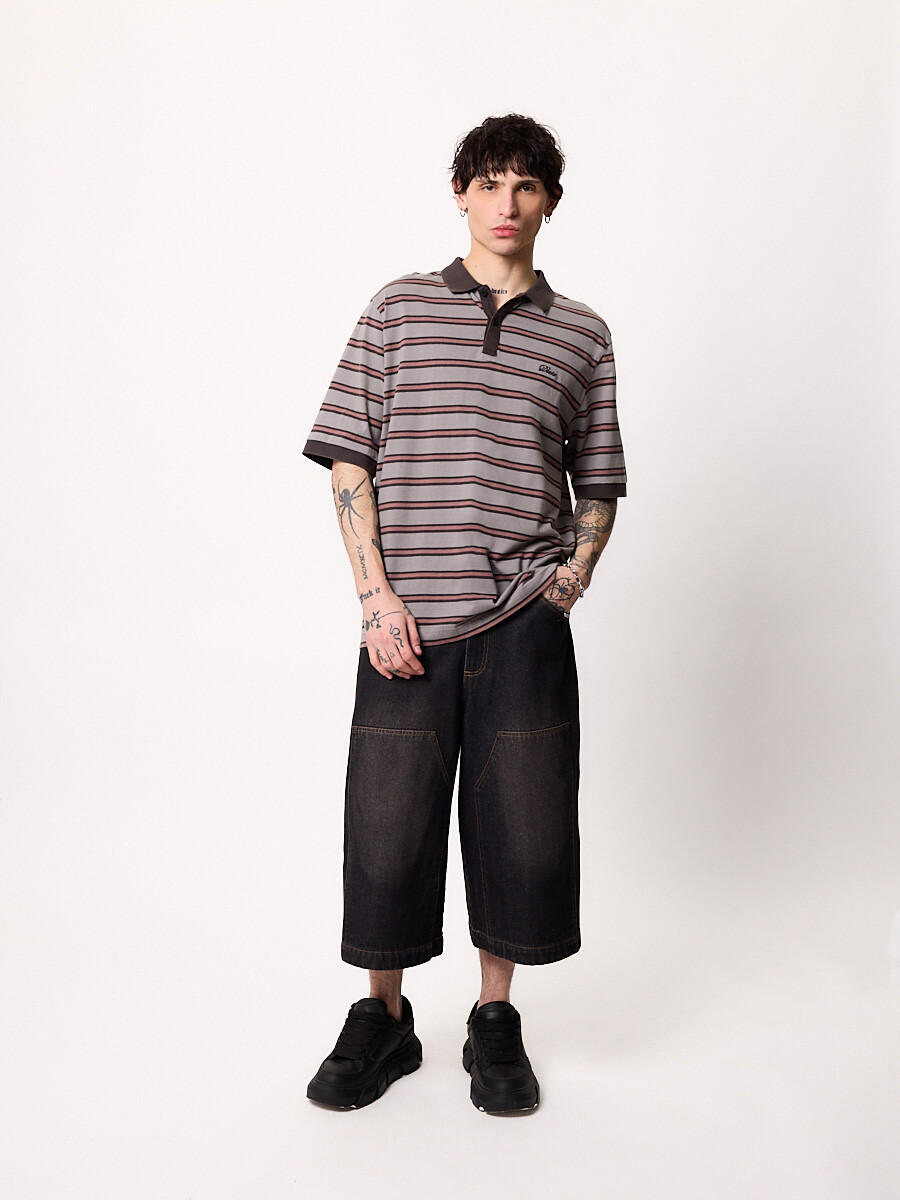 BERMUDA JEAN BARGO DIXIE Gris Oscuro