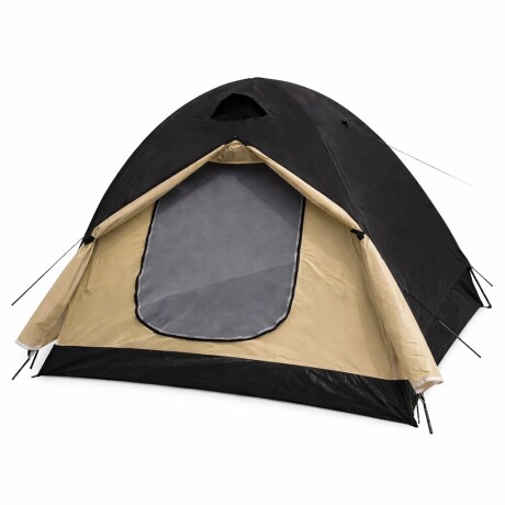 Carpa Igloo Arye 3/4P Impermeable Mosquitero Sobretecho Beige