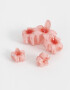 Broches Sets Hawaianas Set De Broches Flor Hawaiana - Rosa Claro