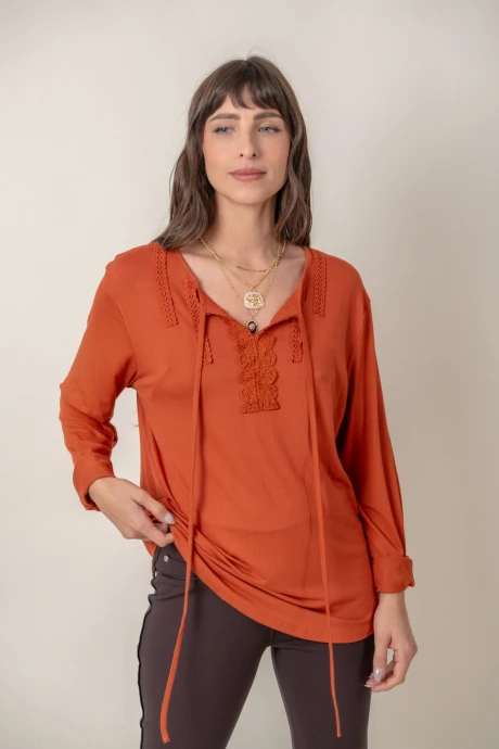 REMERA CENTELLA Terracota