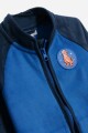 Campera polar AZUL
