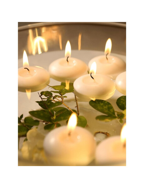 SET 6 VELAS FLOTANTES BLANCO SET 6 VELAS FLOTANTES BLANCO