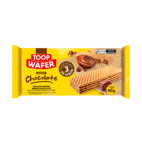 WAFFLE TOOP WAFFER 60GRS Chocolate