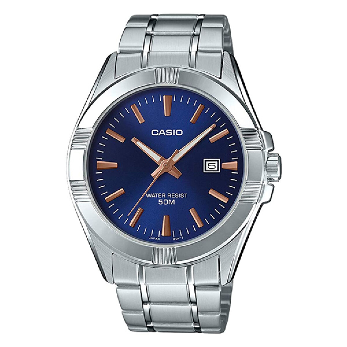 Reloj CASIO MTP1308D-2AVDF en Acero Plata Esfera 48mm 
