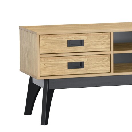 Rack Tv Living Lumax 2 Cajones 1 Puerta 100% Madera Maciza Rack Tv Living Lumax 2 Cajones 1 Puerta 100% Madera Maciza