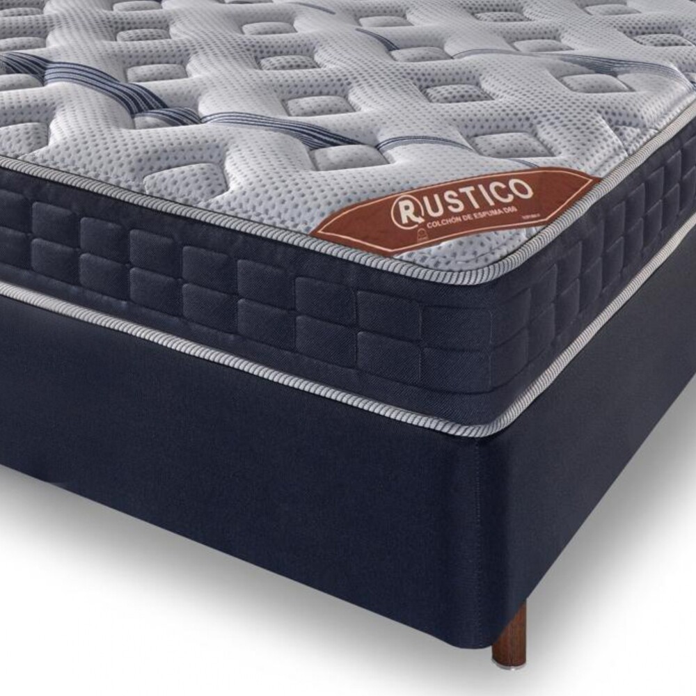 Sommier 2 Plazas - Rustico - Espuma D60 Sommier 2 Plazas - Rustico - Espuma D60