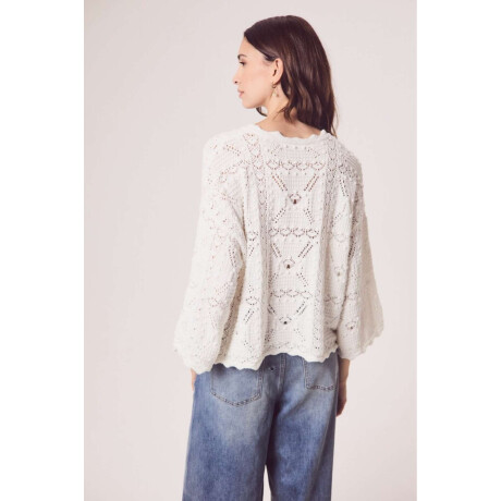 Sweater Textura Nacar