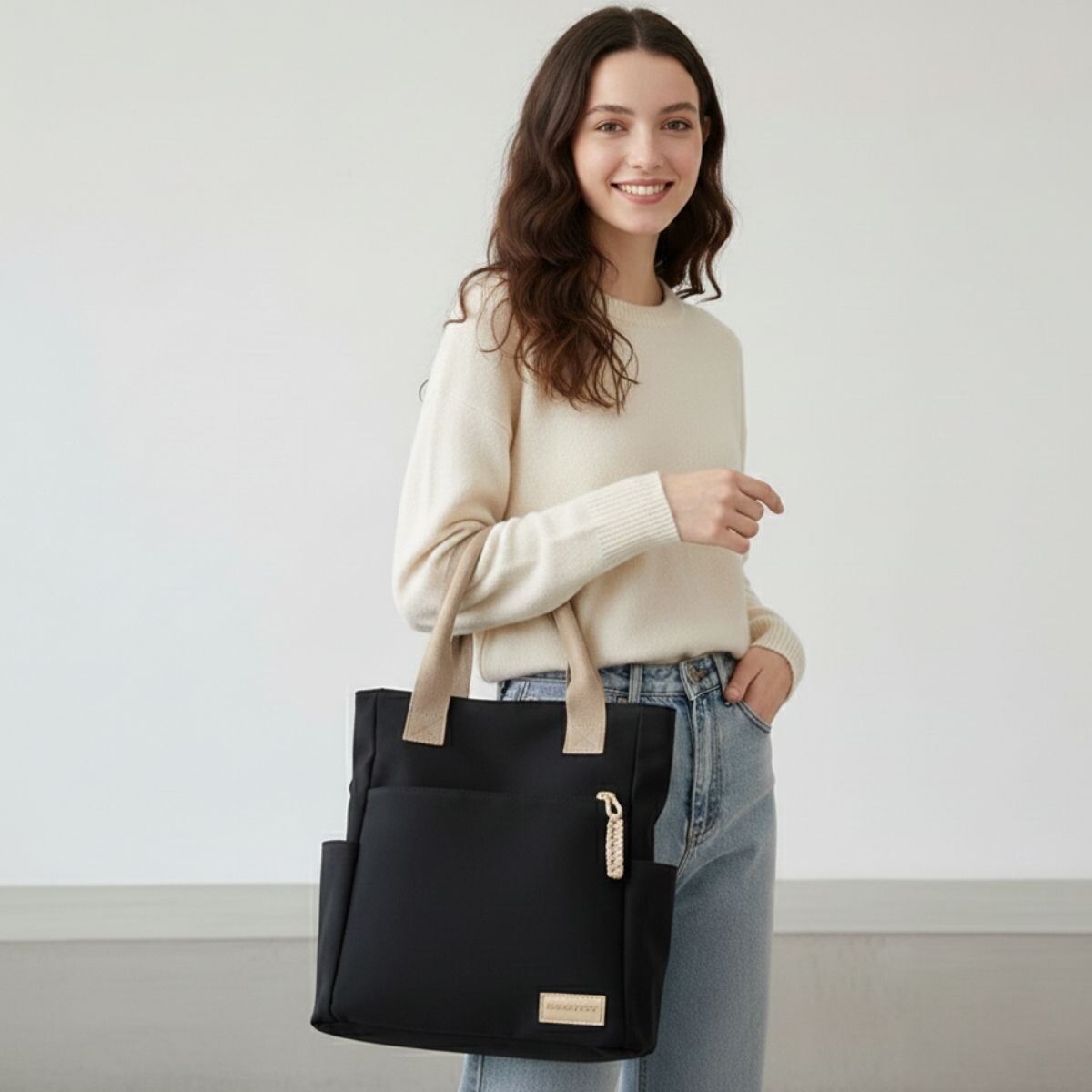 Cartera Houston - Negro 