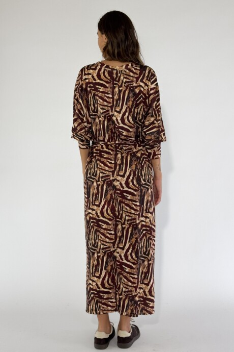 VESTIDO MORGAN Marron