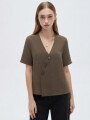 Blusa Ivolar Cafe