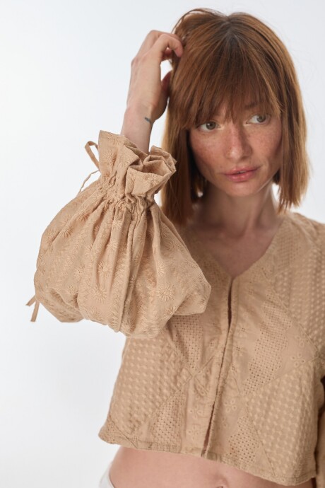 Camisa Rumba Beige