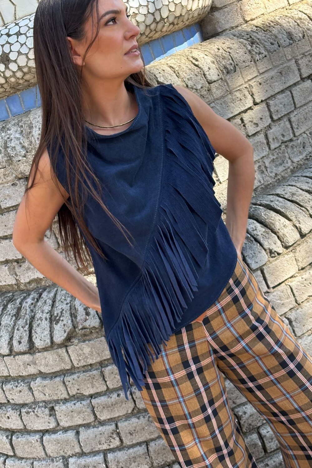 Hontas Vest Azul