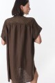Vestido Camisero Ivy Chocolate