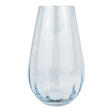 FLORERO VIDRIO LABRADO LINEAS ANCHAS F/PERA 25.5CM ALTO 9CM DIAM 24628 FLORERO VIDRIO LABRADO LINEAS ANCHAS F/PERA 25.5CM ALTO 9CM DIAM 24628
