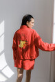 PRE VENTA BOMBER PINA Rojo