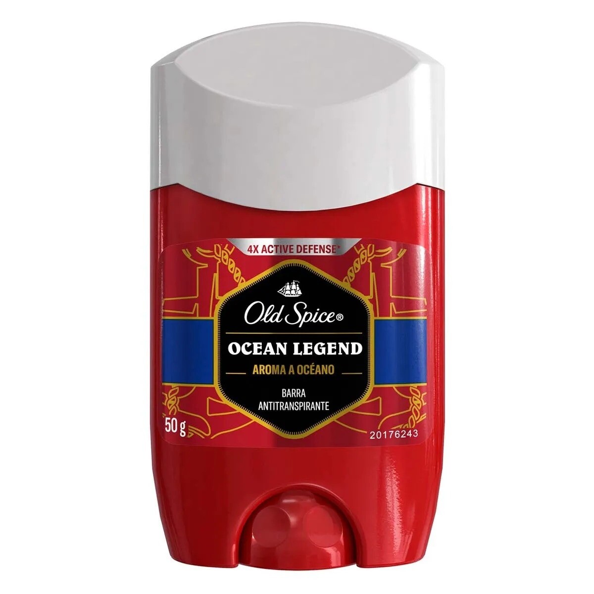 Desodorante Barra Old Spice Antitranspirante Legend 50 Grs. 