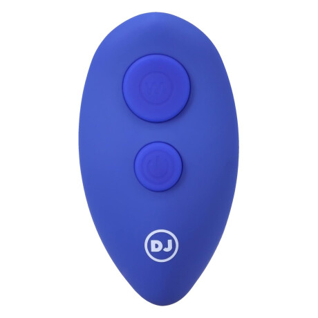 A Play Expander Plug Anal Vibrador con Control Azul