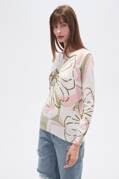 Sweater Zepra Estampado 1