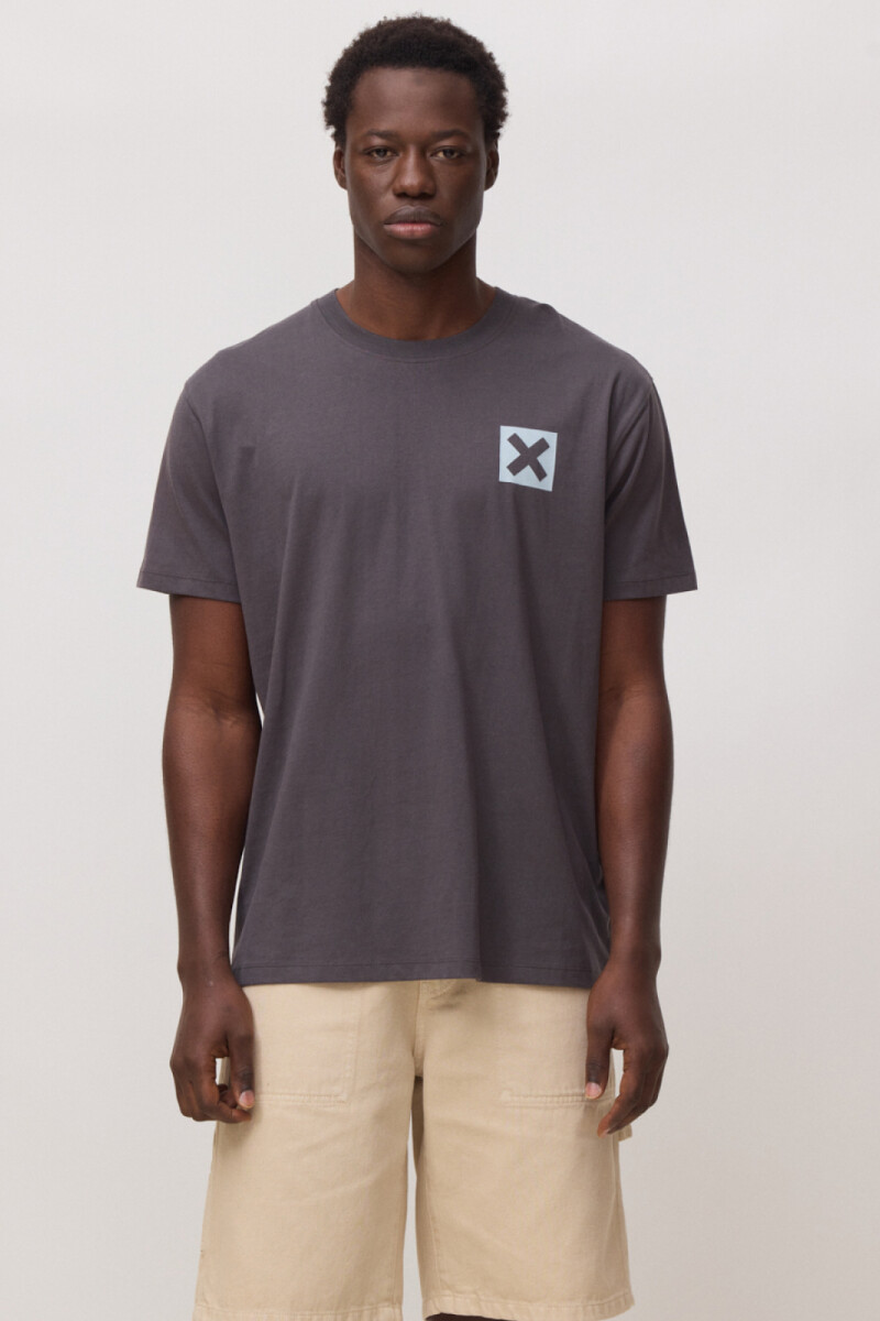 Remera Nature Blue Banana Anthracite