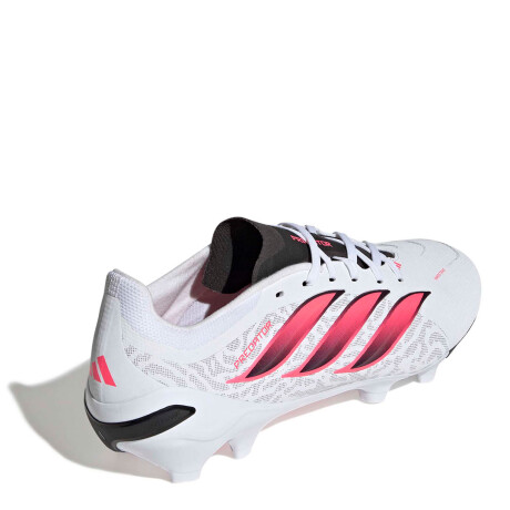 Championes Unisex Adidas Predator League Fg Blanco - Rosado