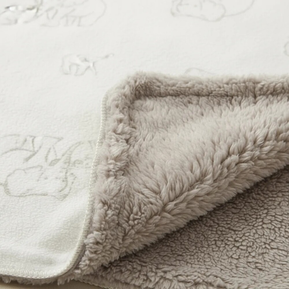 Manta fleece gris elefante CARTERS Manta fleece gris elefante CARTERS