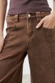 Jean culotte Mavis chocolate
