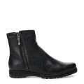 Botas de Mujer Bottero Caña Baja de cuero Negro